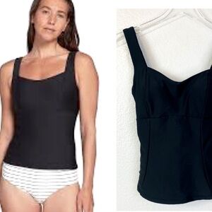 CALIA by Carrie Underwood Black Swim Top